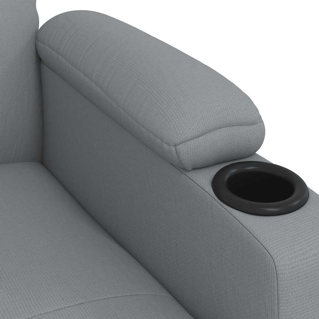 Massagesessel Schwarz Stoff
