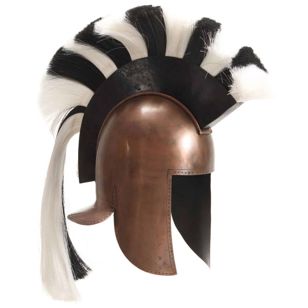 Preußische Pickelhaube Antik Replik für LARP Schwarz Stahl
