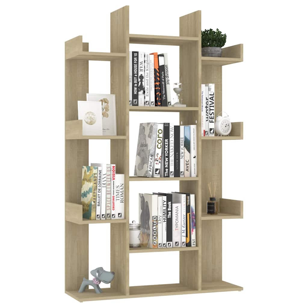 Bücherregal Weiß 86x25,5x140 cm Holzwerkstoff