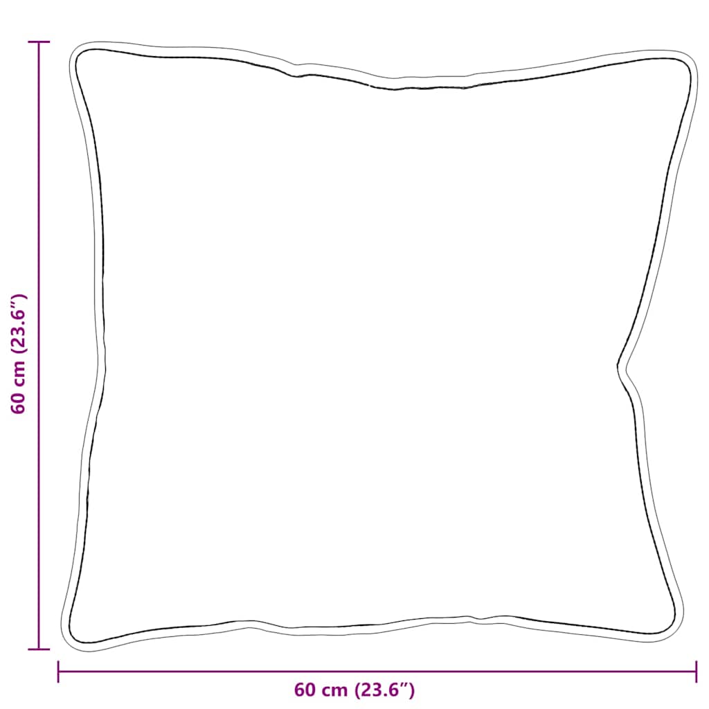 Kopfkissen Weiß 40 x 60 cm Baumwolle und Polyester