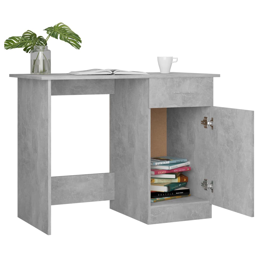 Schreibtisch Weiß 100×50×76 cm Holzwerkstoff