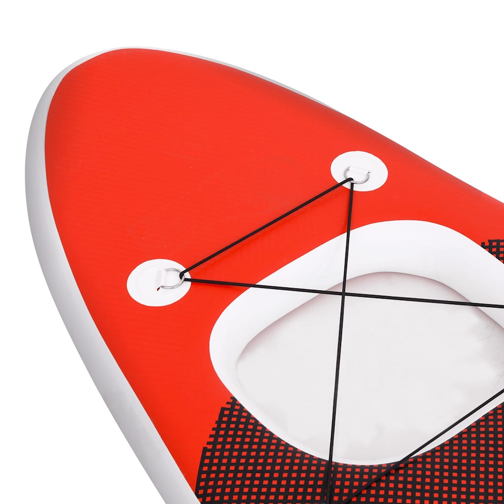 SUP-Board-Set Aufblasbar Blau 300x76x10 cm