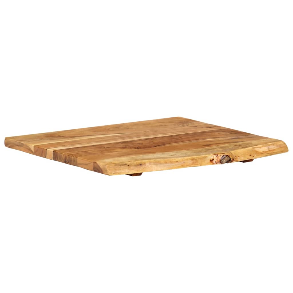 Badezimmer-Waschtischplatte Massivholz Akazie 100x52x2,5 cm