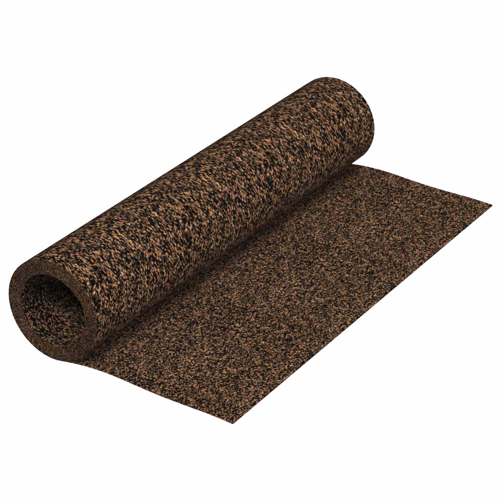 Korkrolle Braun 200 x 100 cm Kork und Gummi