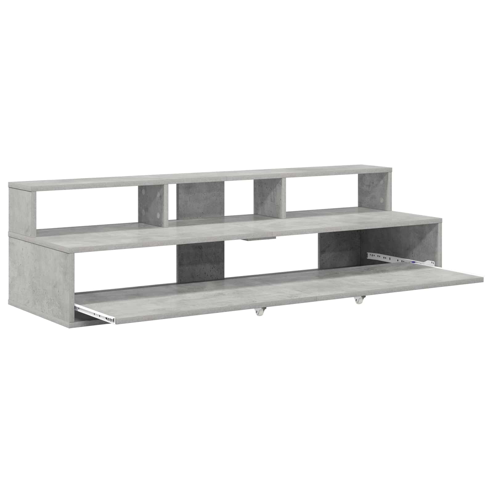 Studiotisch Weiß 152 x 42,5 x 36 cm Holzwerkstoff