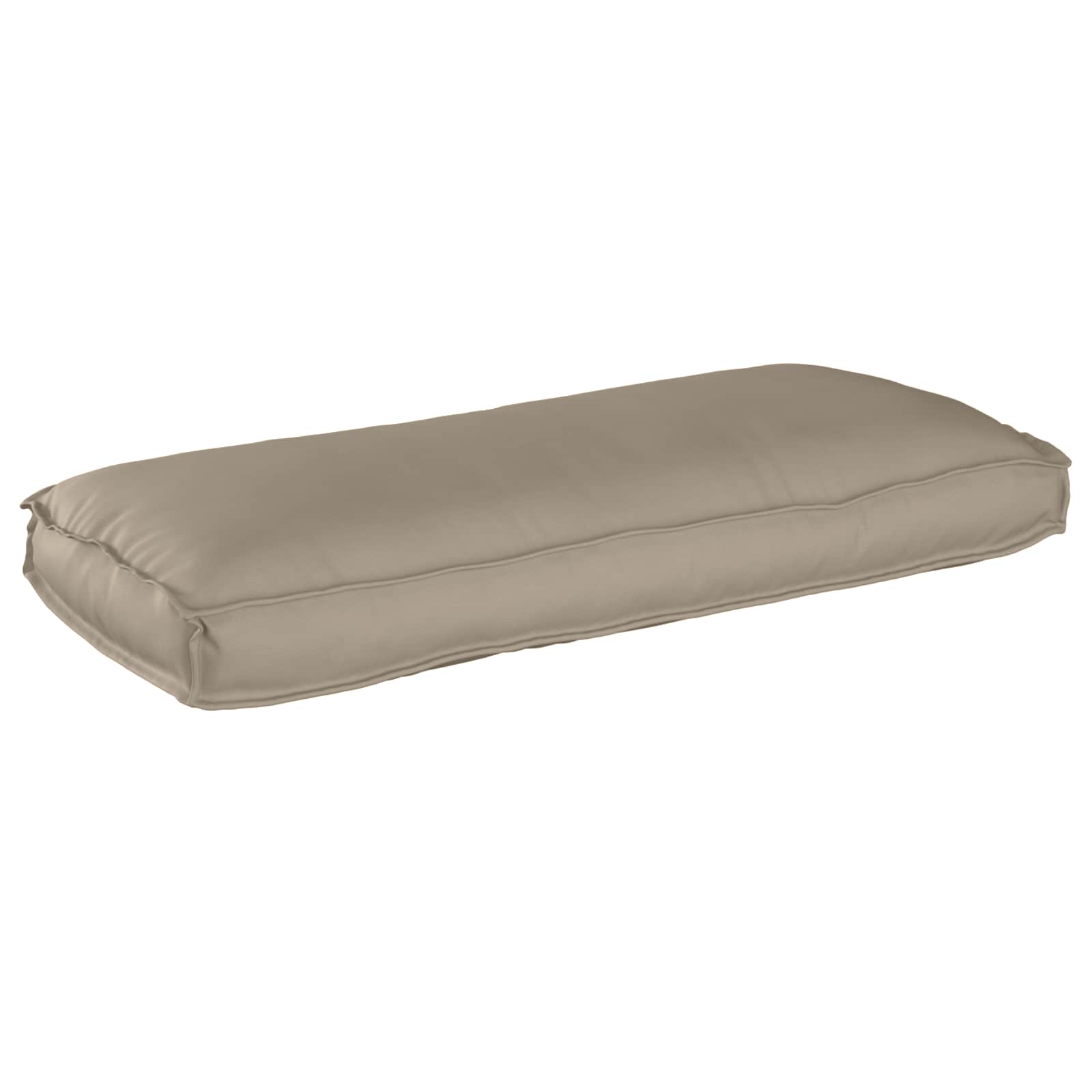 Kissen Anthrazit 120 x 50 x 12 cm Oxford-Stoff