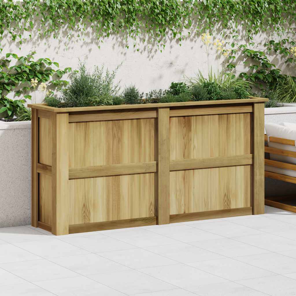 Hochbeet 100 x 50 x 50 cm Kiefernholz Imprägniert