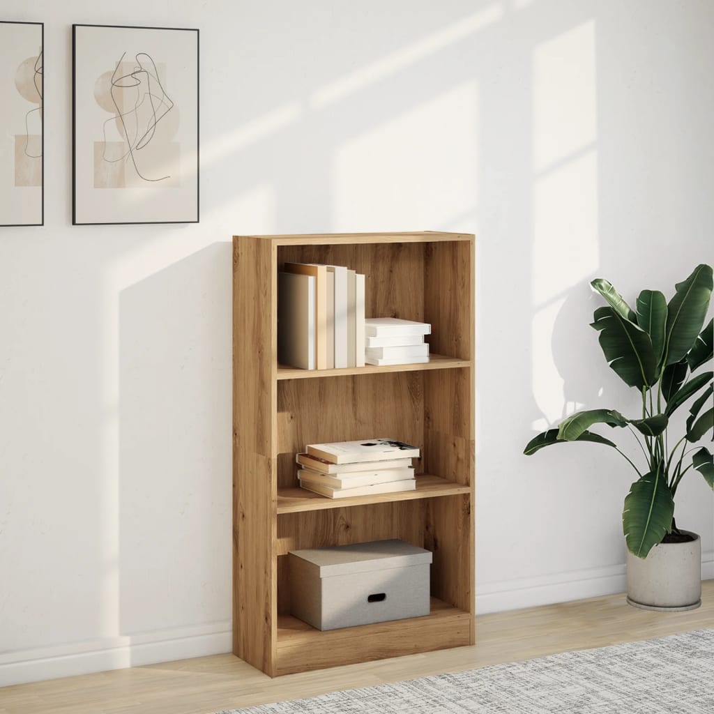 Bücherregal Weiß 40x24x75 cm Holzwerkstoff