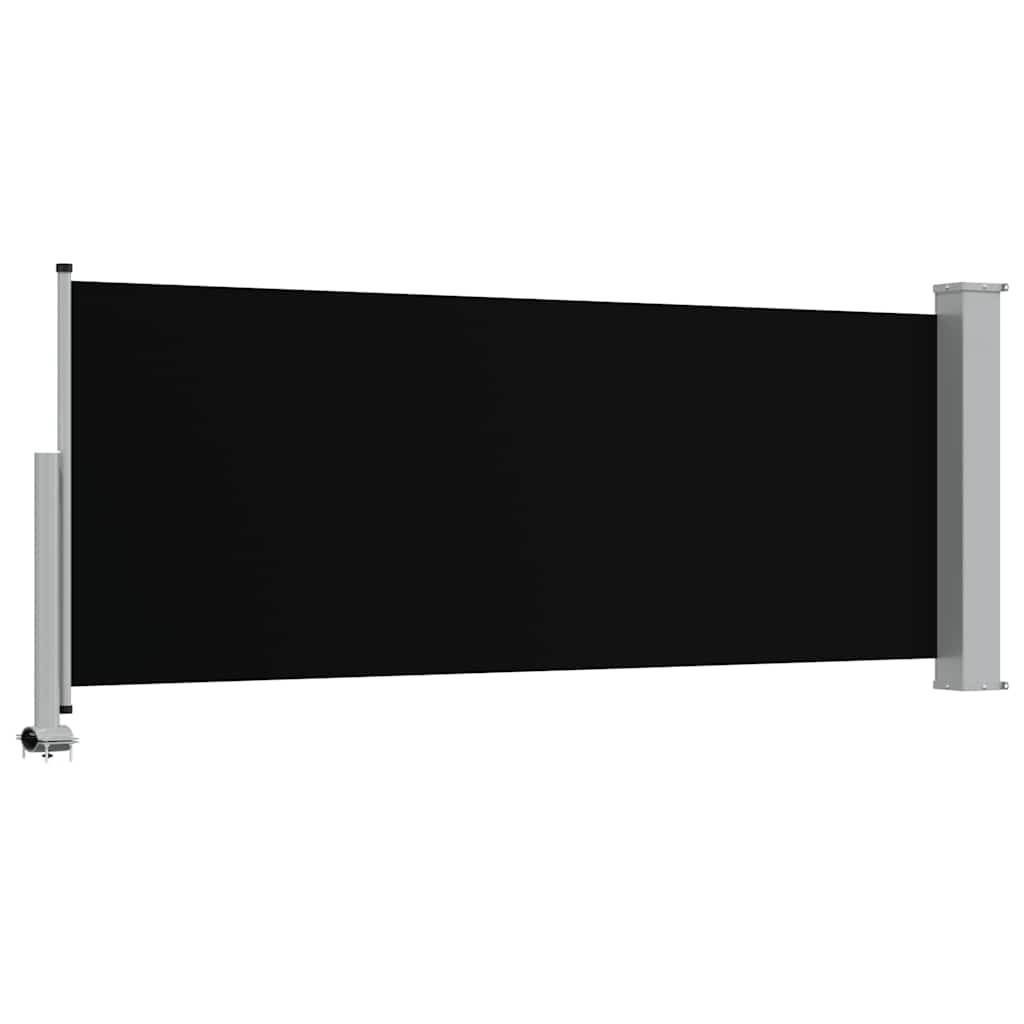 Seitenmarkise 60 x 300 cm 100% Polyester Eisen Stahl