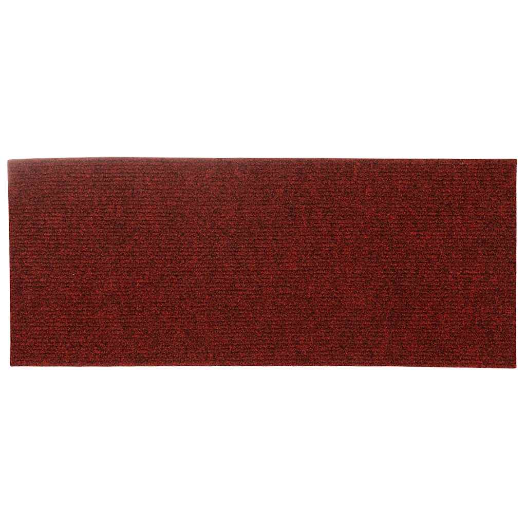 Stufenmatten Selbstklebend 15 Stk. 60x25 cm Hellbraun Rechteckig