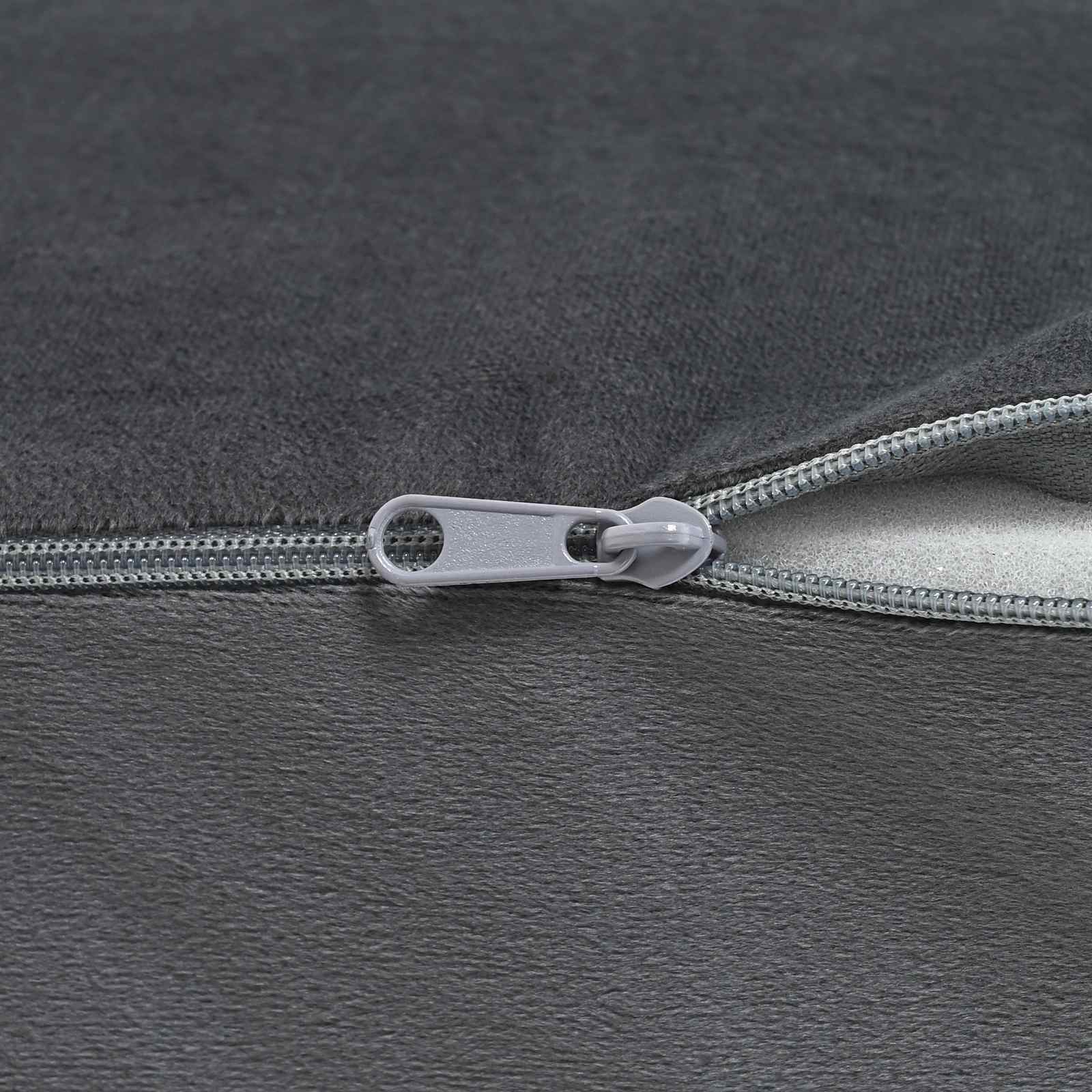 Beinkissen Uni Weiß 63 x 52 x 19,5 cm PU-Schaum