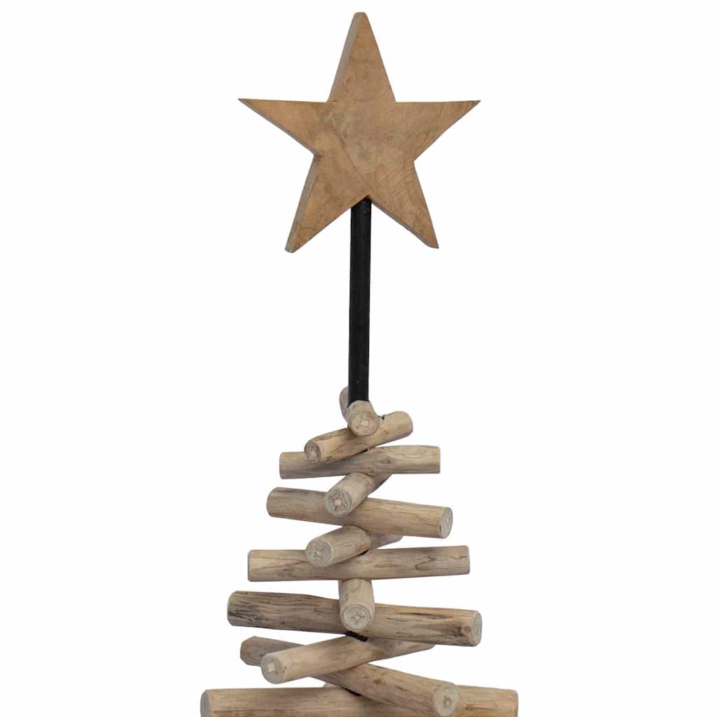 Weihnachtsbaum mit Ständer Braun 60 cm Massivholz Teak