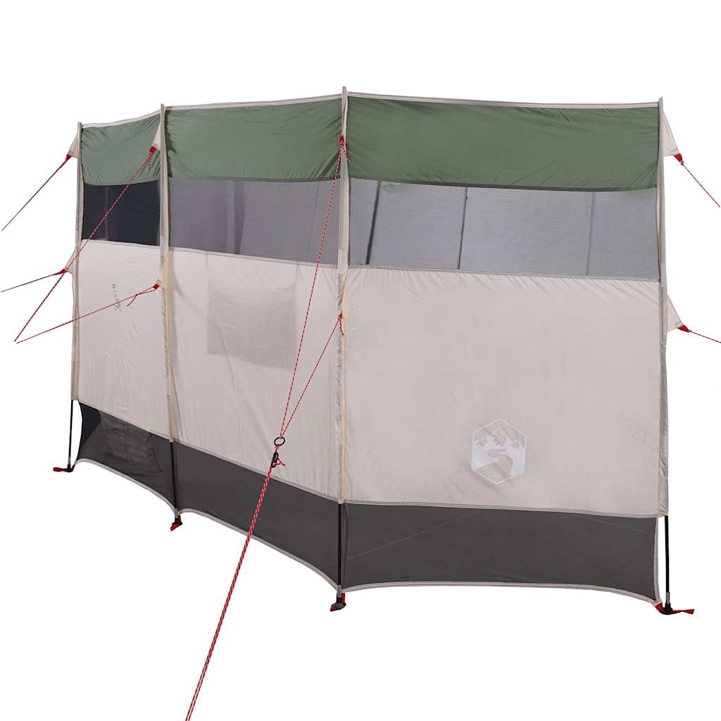 Camping-Windschutz Grün 510x153 cm Wasserdicht