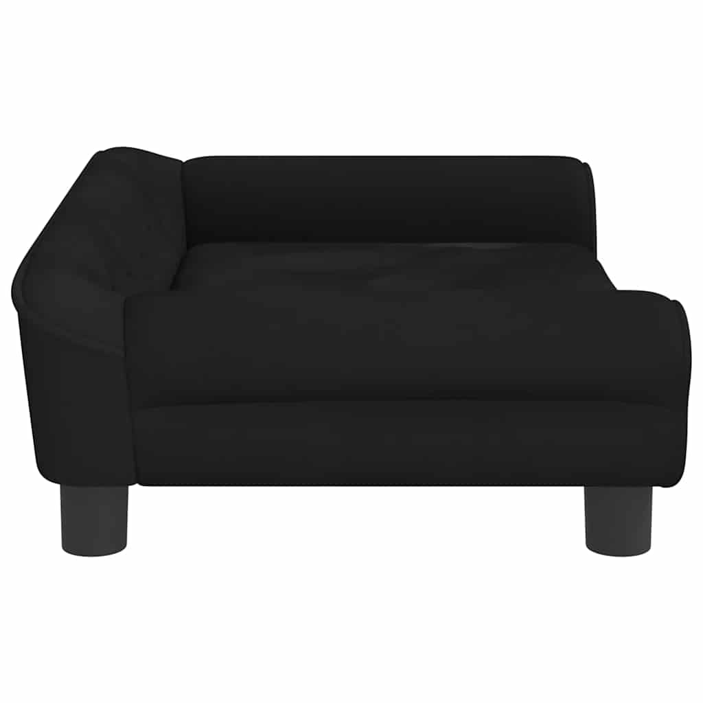 Hundebett Blau 100x50x21 cm Samt