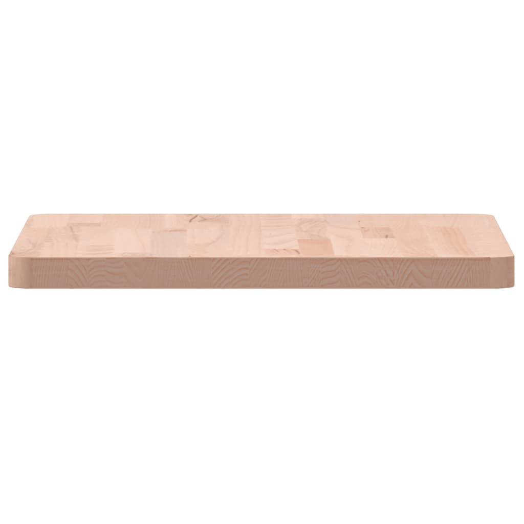 Tischplatte Ø30x1,5 cm Rund Massivholz Buche