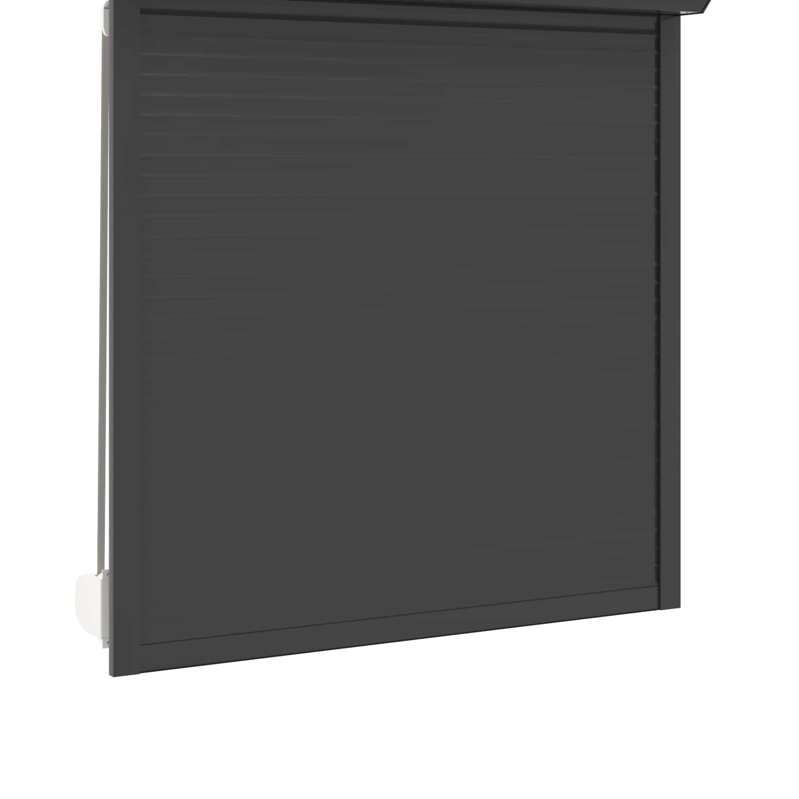 Rollladen Weiß 70 x 100 cm Aluminium und Polyurethan