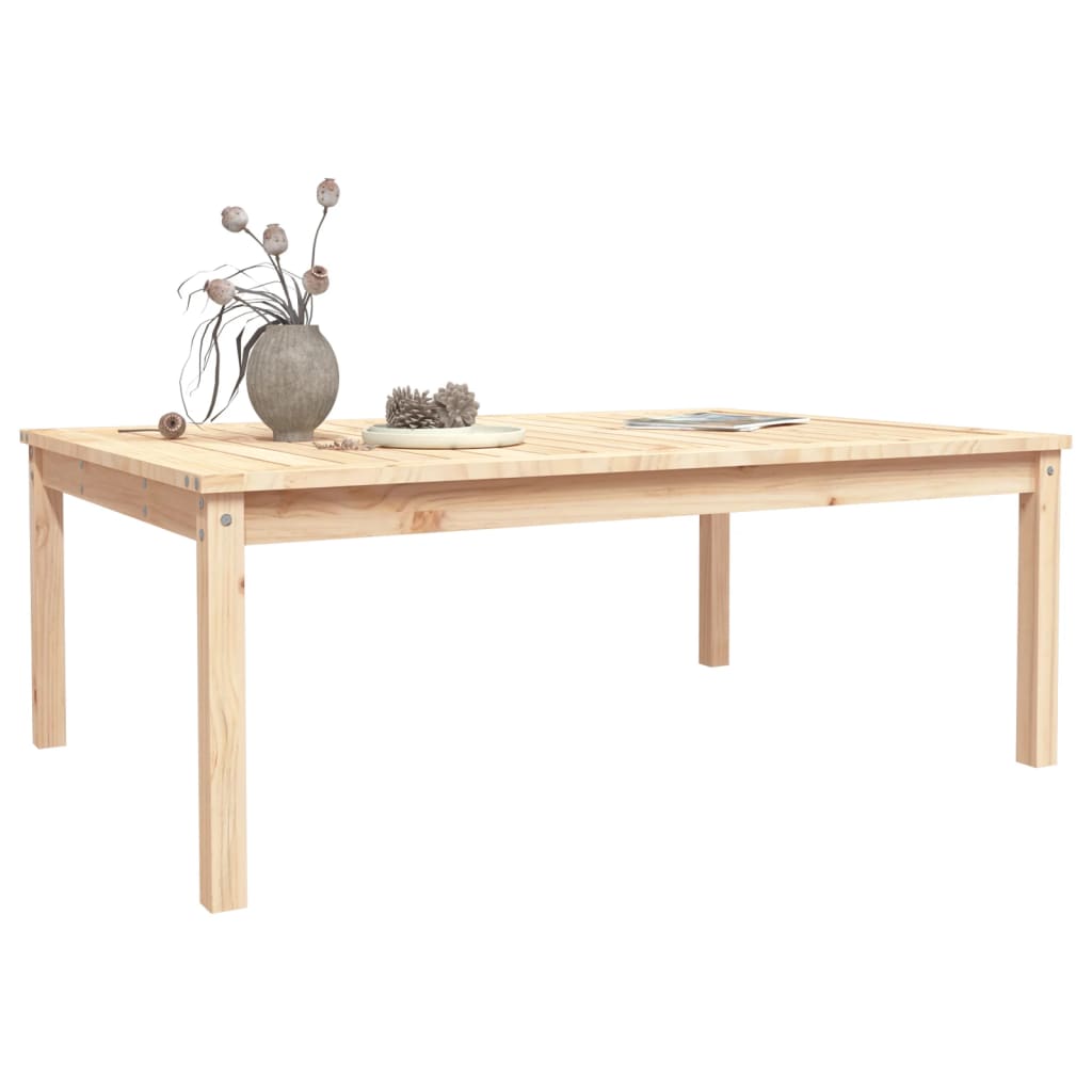 Gartentisch 82,5x50,5x45 cm Massivholz Kiefer