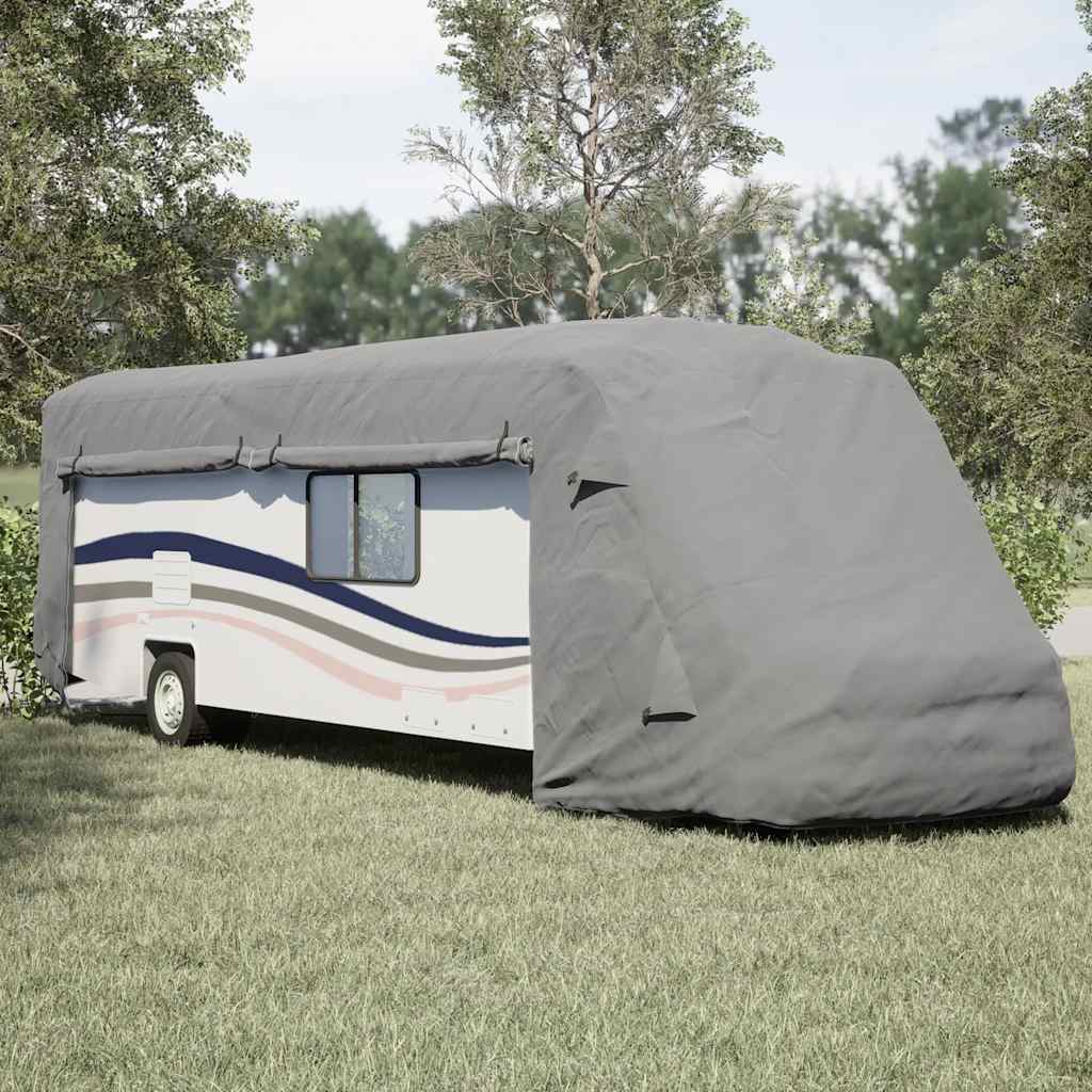 Schutzhülle für Wohnmobil Grau 570x235x275 cm Vliesstoff