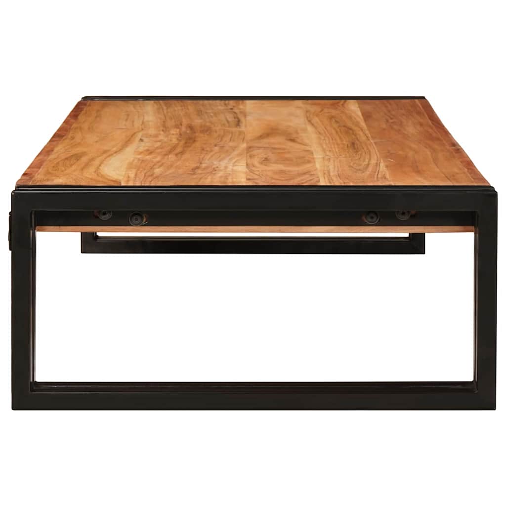 Badregal für Braun 40 x 50 x 23 cm Massives rohes Mangoholz