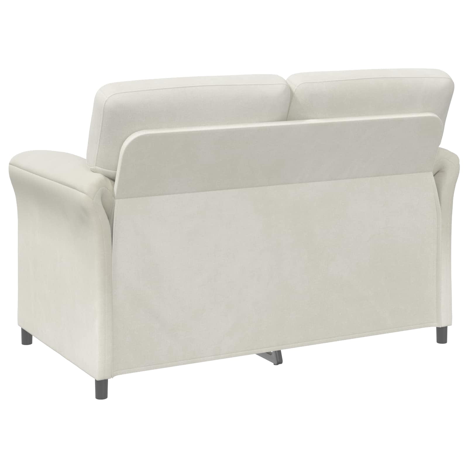 1-Sitzer Sofa Hellgrau 88 x 83 x 95 cm Samt
