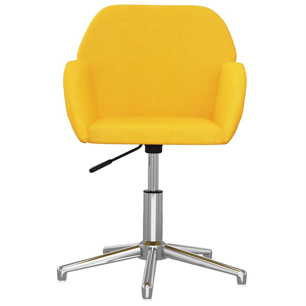 Bürostuhl Drehbar Creme Stoff