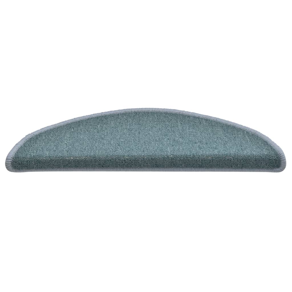 Stufenmatten 15 Stk. 56x17x3 cm Anthrazit Halbrund