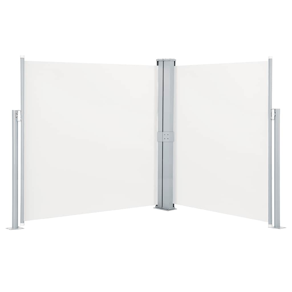 Ausziehbare Seitenmarkise 160×600 cm Braun