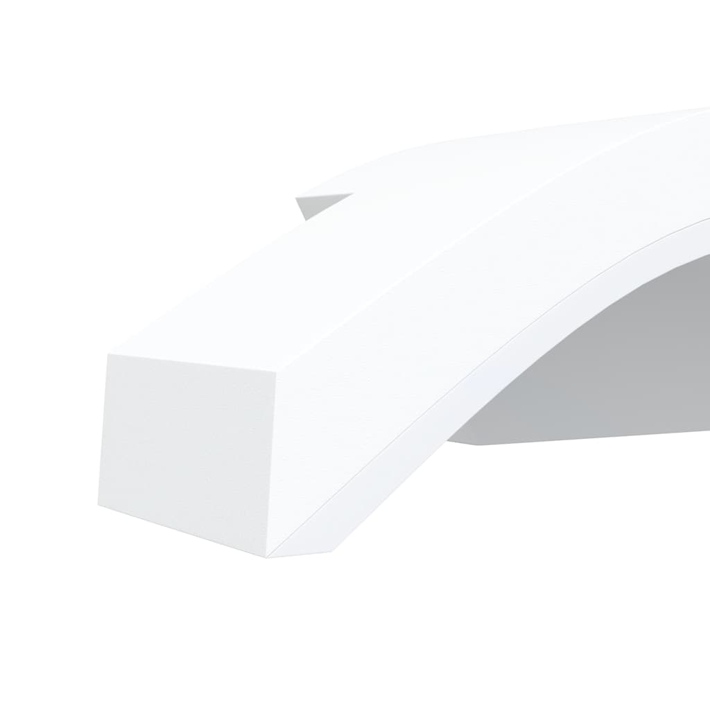 LED-Außenwandleuchten 2 Stk. Schwarz Aluminiumdruckguss