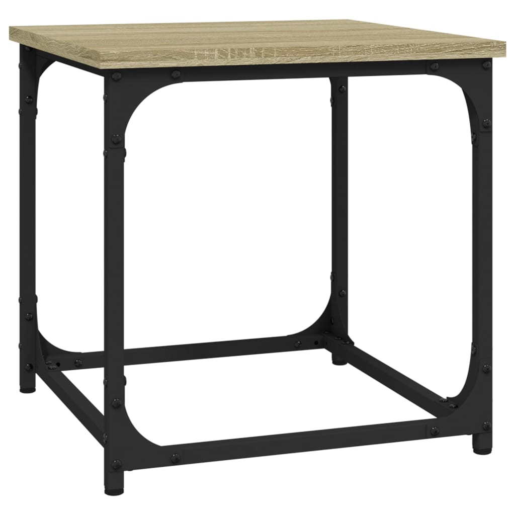 Beistelltisch Schwarz 40x40x40 cm Holzwerkstoff