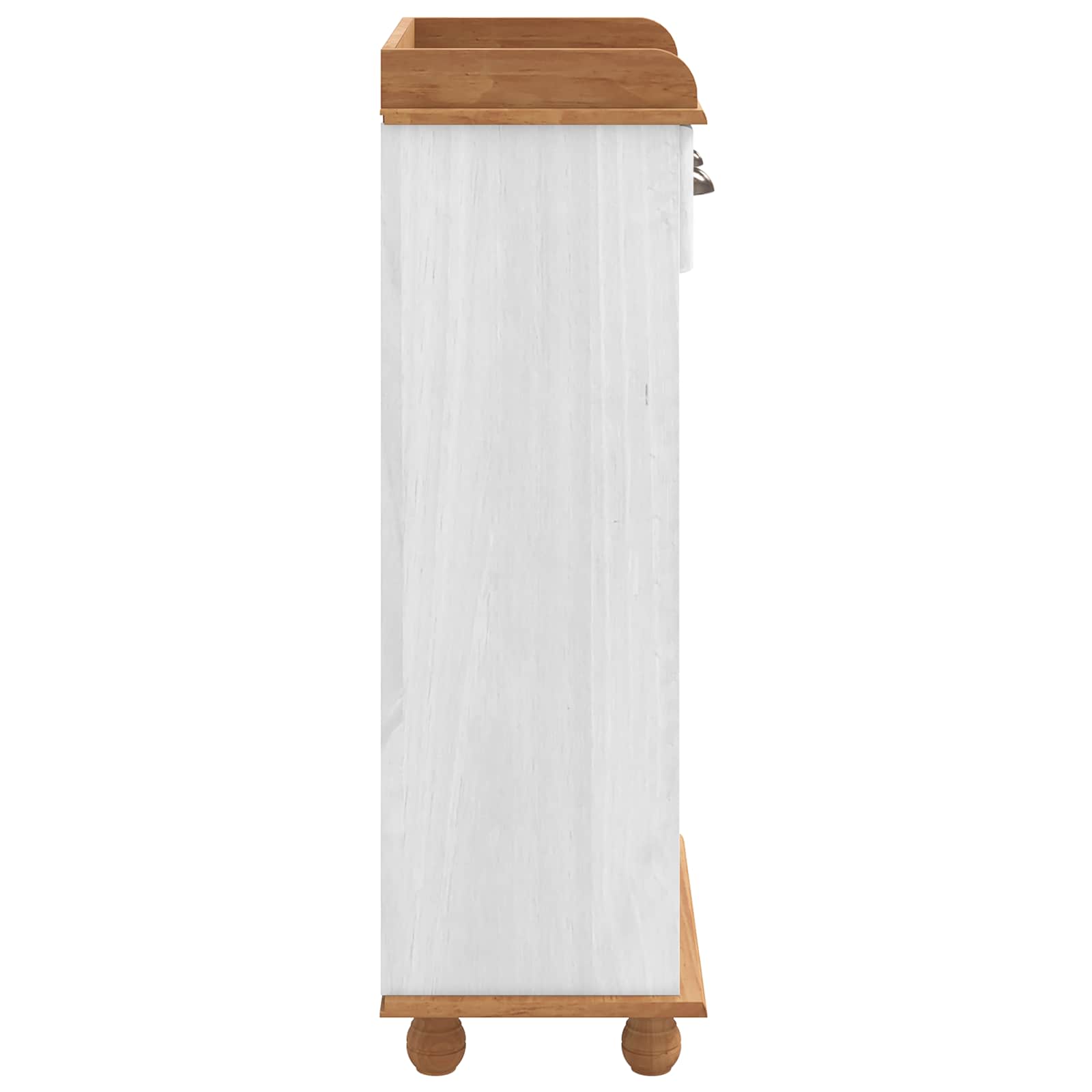 Weinschrank ASKIM Honigwachs 57 x 37 x 114 cm
