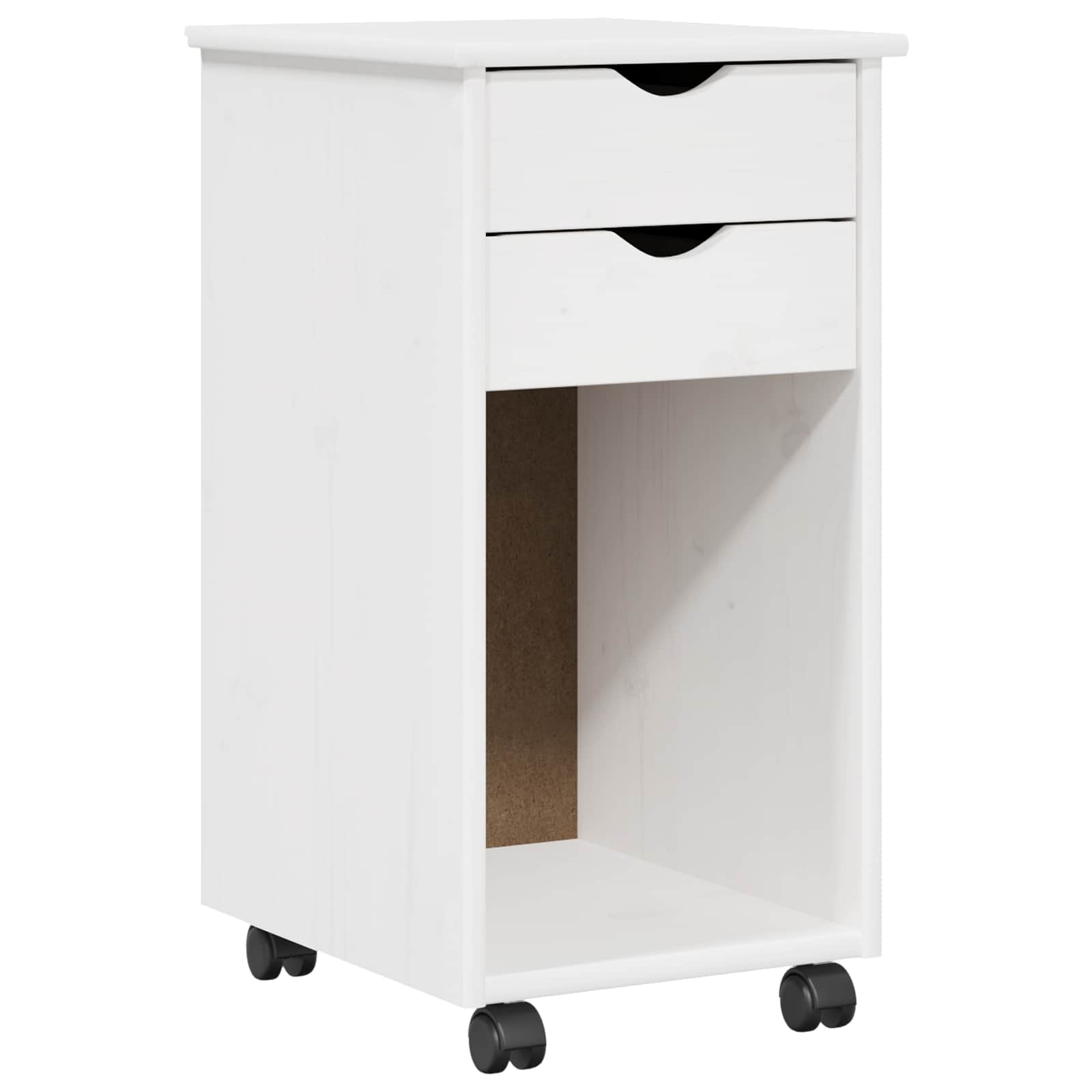 Rollschrank Honigbraun 34 x 39 x 65,5 cm Massives Kiefernholz