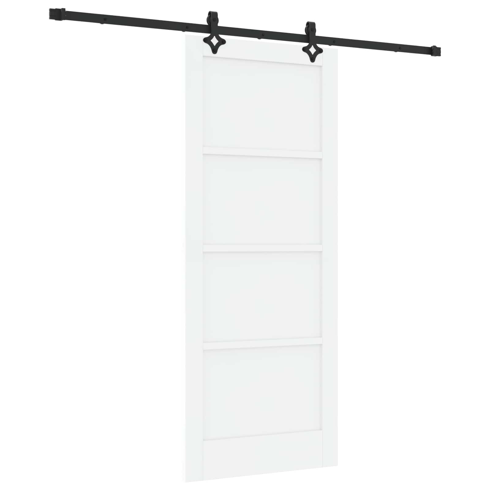 Schiebetür ORKDAL Natur 61 x 198,5 cm Massives Kiefernholz