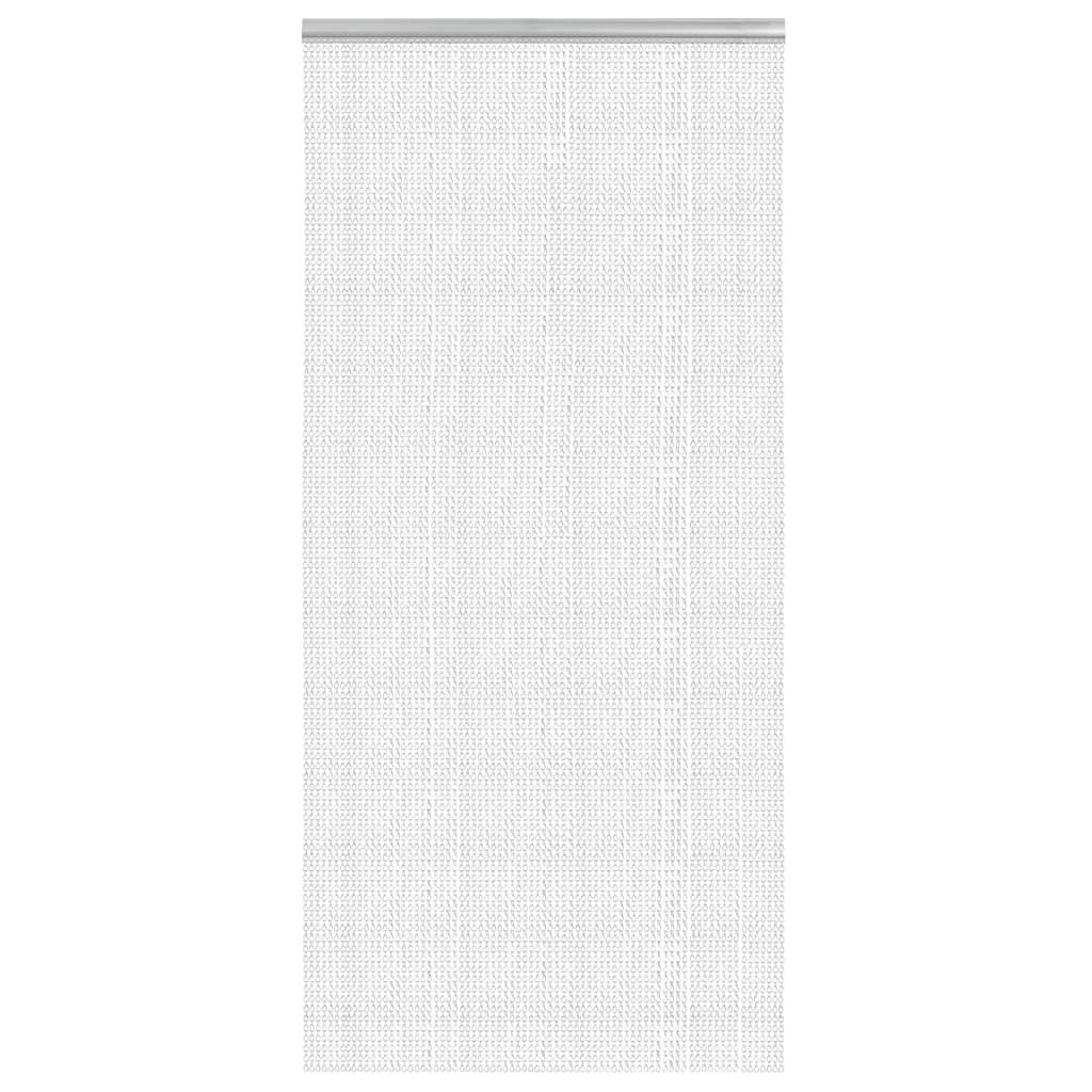 Türvorhang aus Ketten 56x186 cm Aluminium