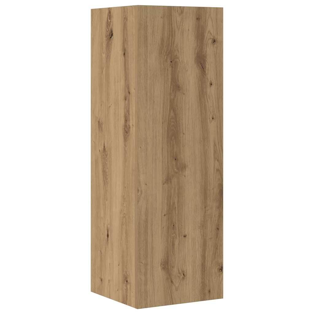 4-tlg. TV-Schrank-Set Weiß Holzwerkstoff