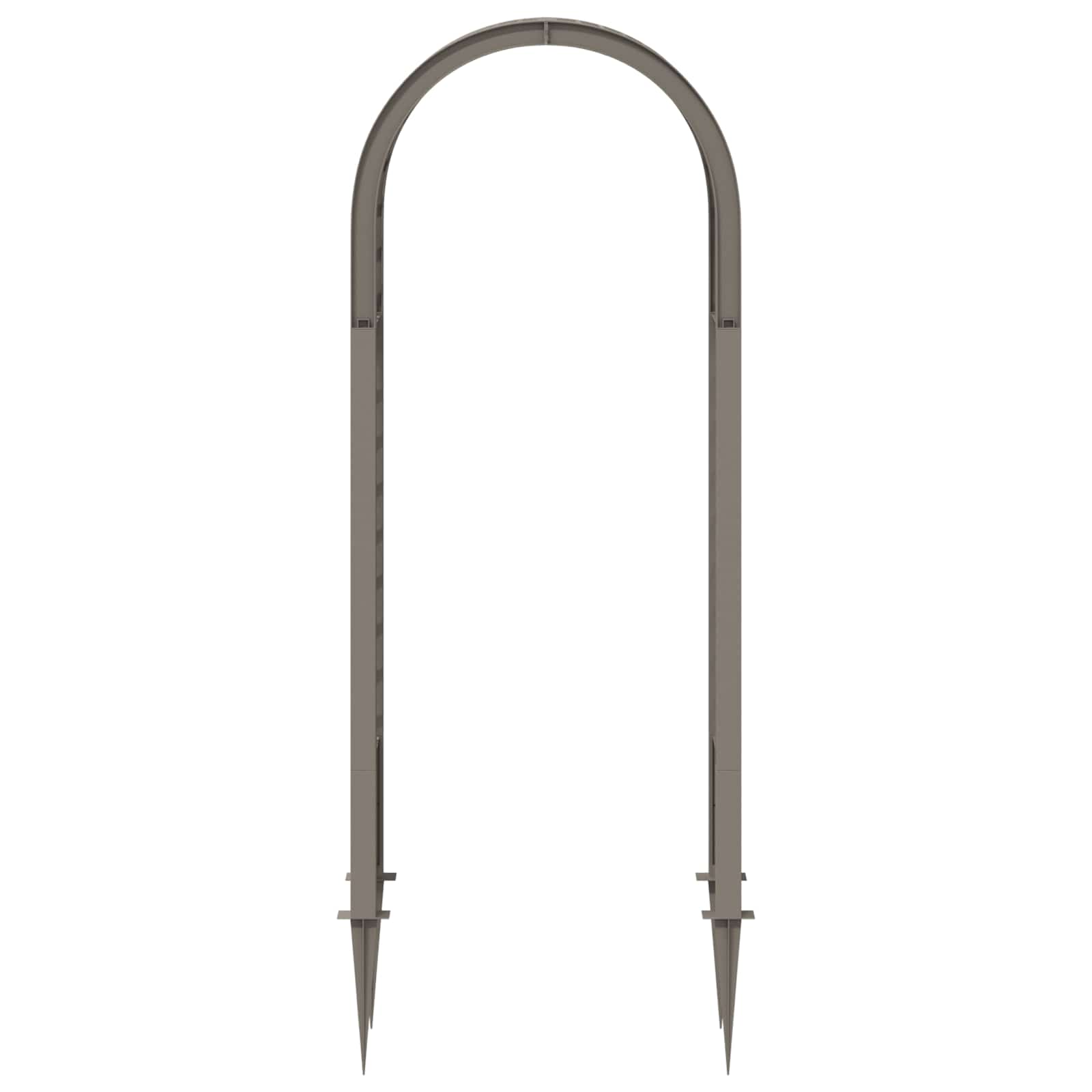 Rosenbogen mit Spitzen Weiß 97 x 43 x 218 cm PP