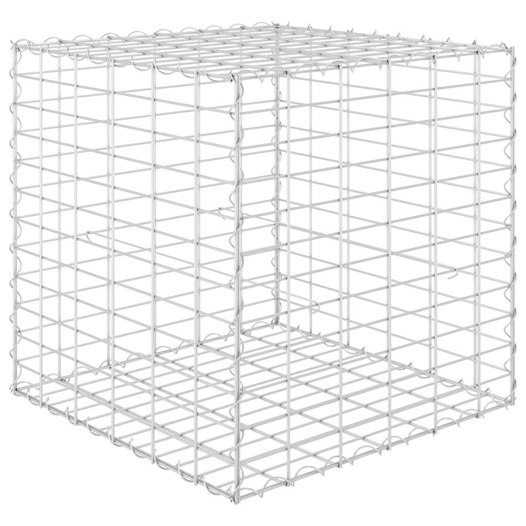 Würfel-Gabionen-Hochbeet Stahldraht 30x30x30 cm