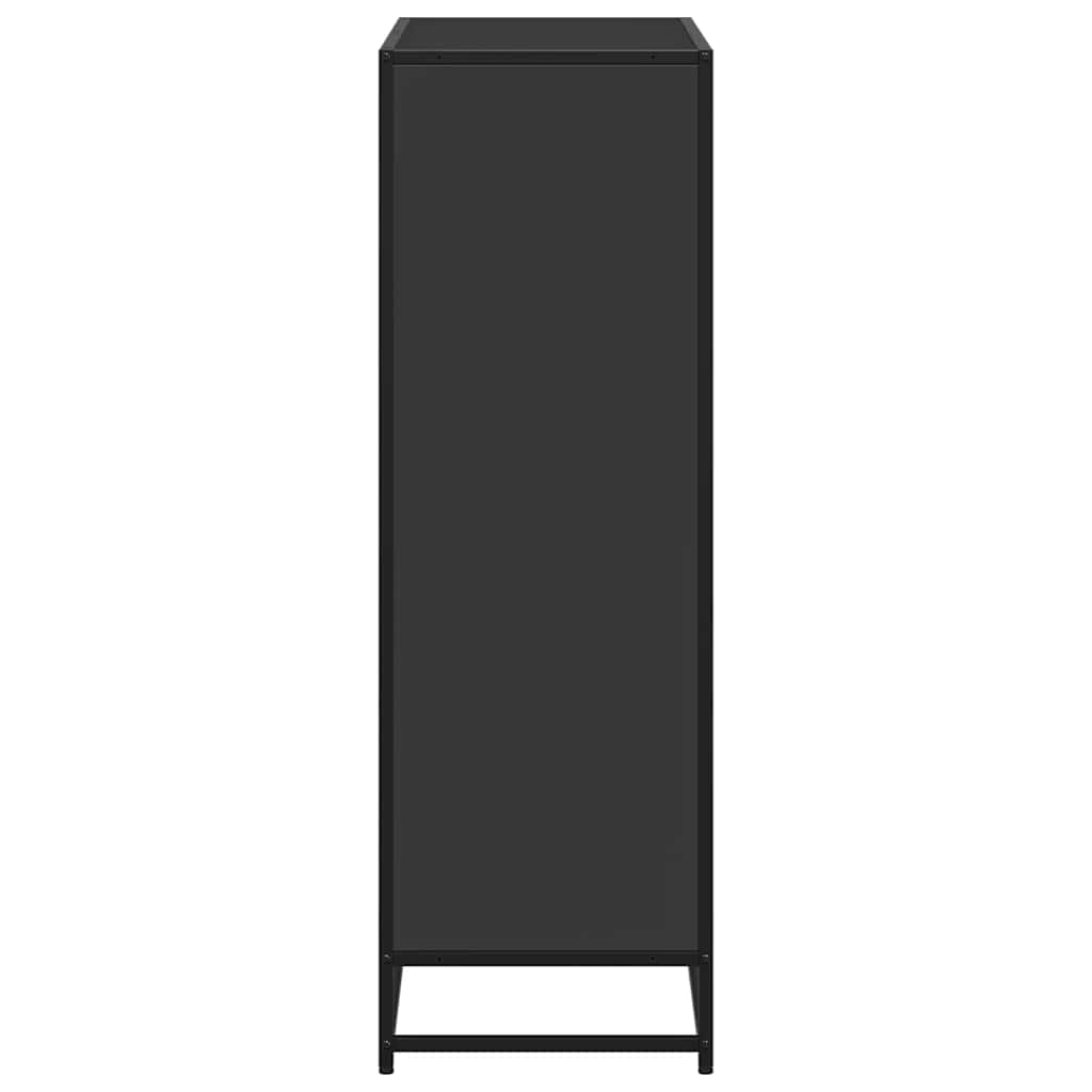 Bücherregal Schwarz 60x35x139 cm Holzwerkstoff