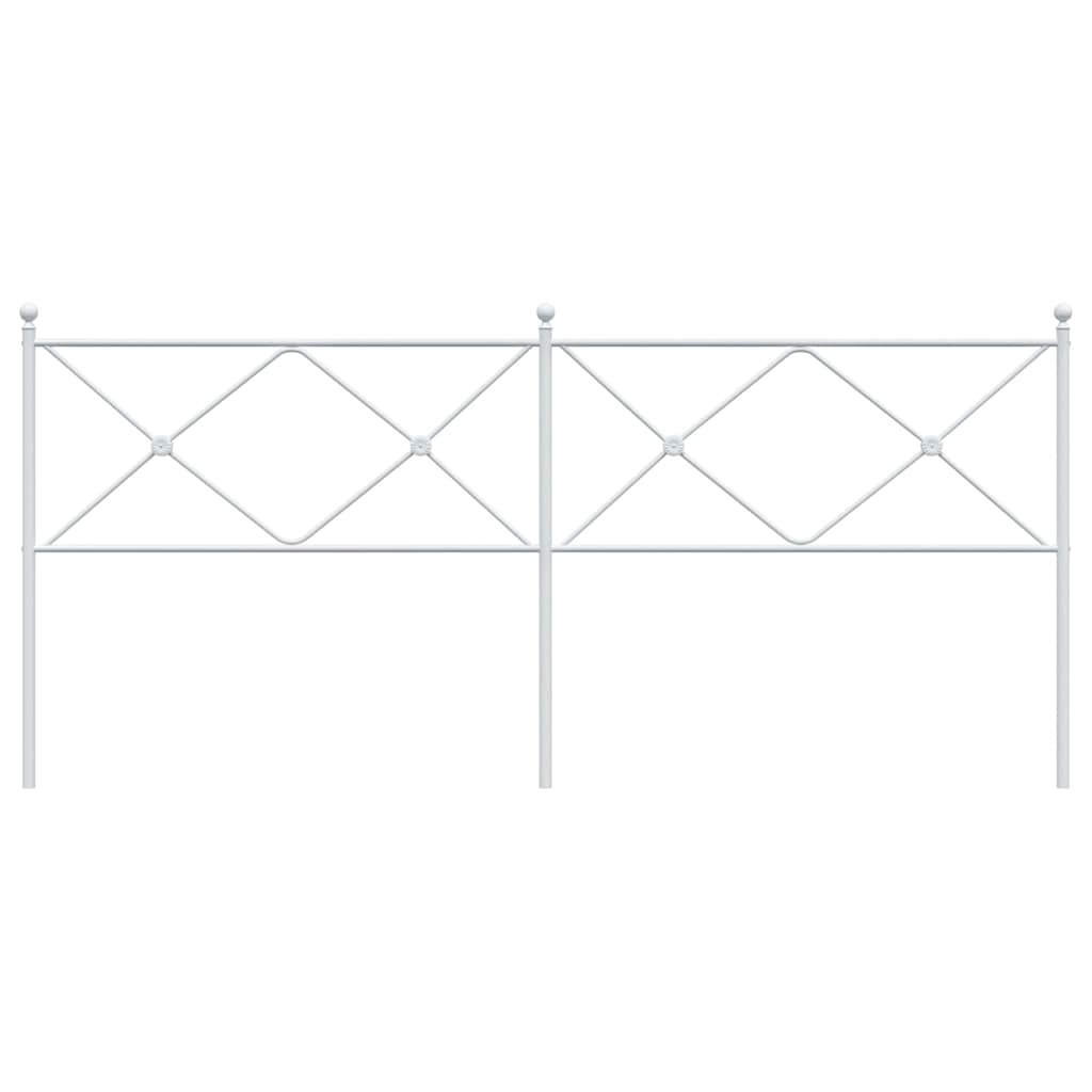 Ersatz-Kopfteil Metall Schwarz 75 cm