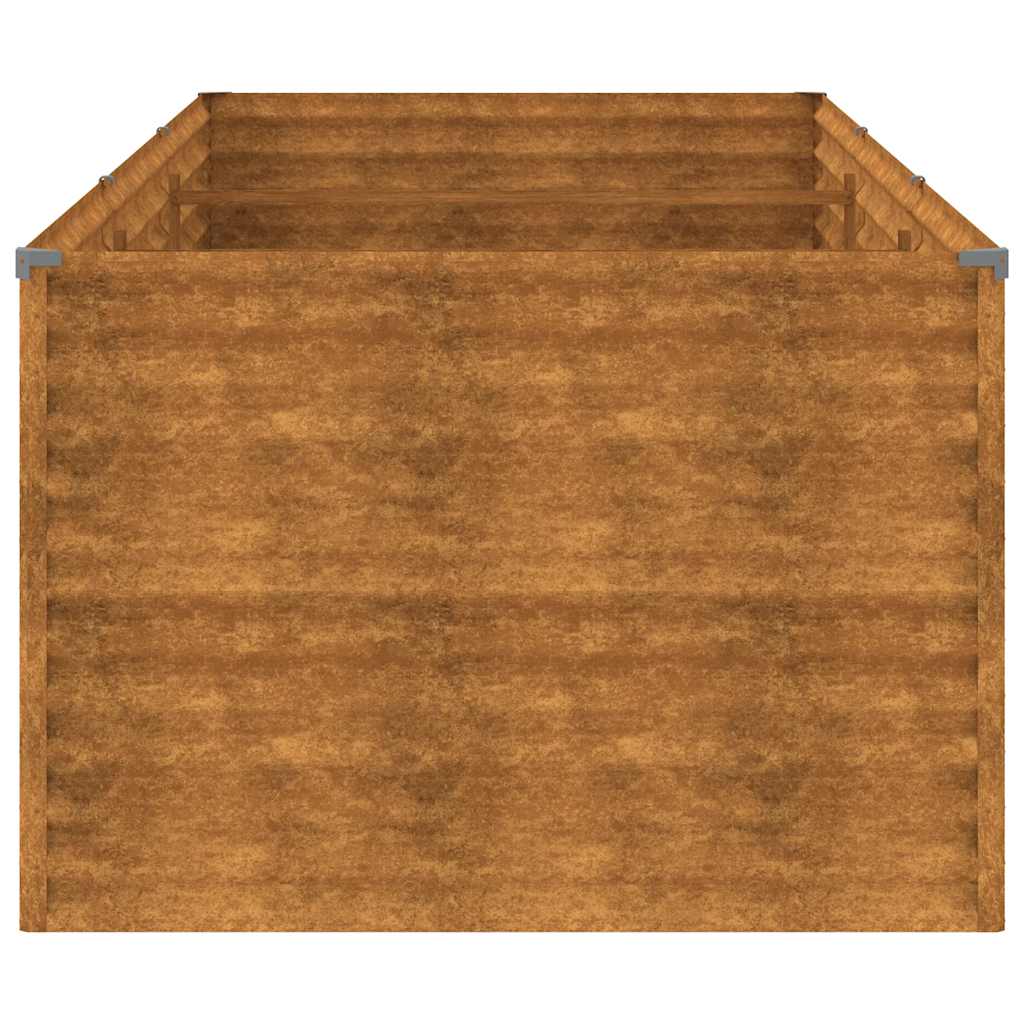Garten-Hochbeet 100 x 50 x 36 cm Cortenstahl