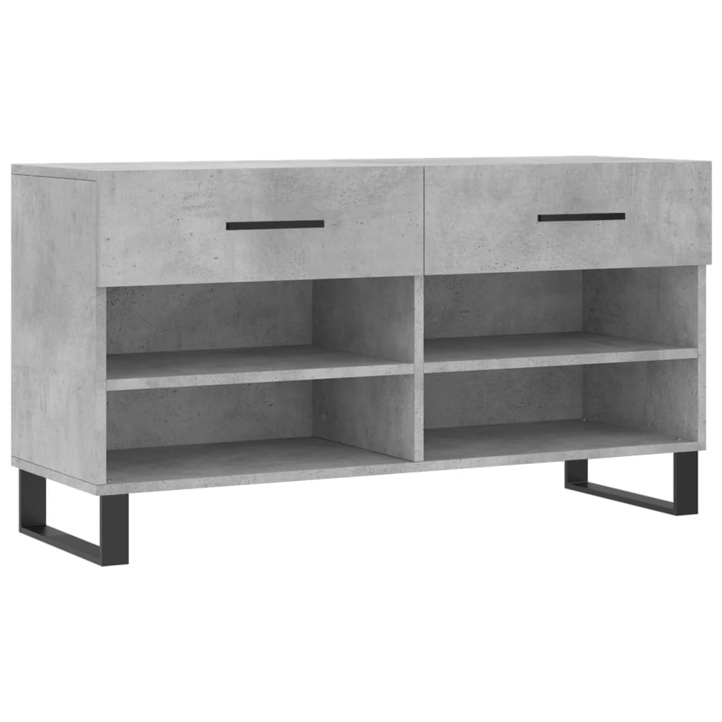 Schuhbank Weiß 102x35x55 cm Holzwerkstoff