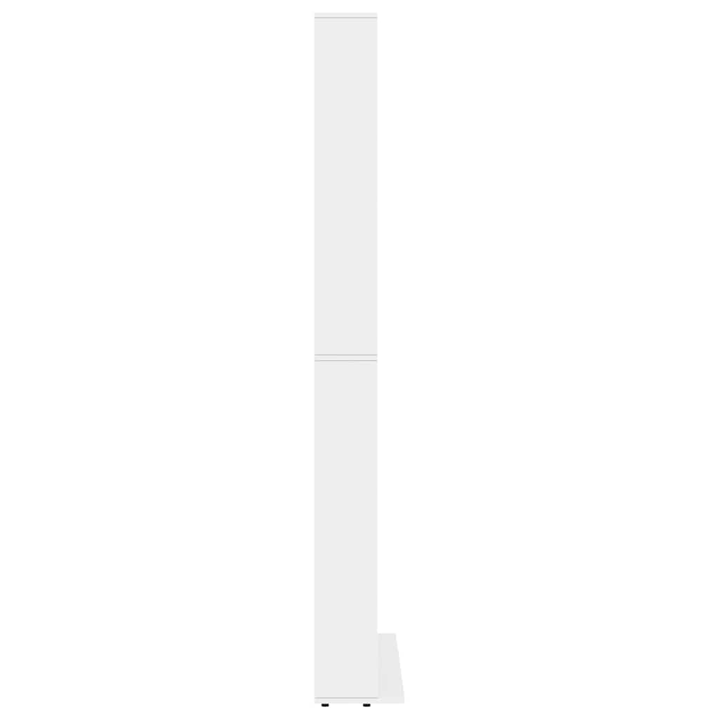 CD Regal Schwarz Eichen-Optik 101 x 23 x 177,5 cm Holzwerkstoff