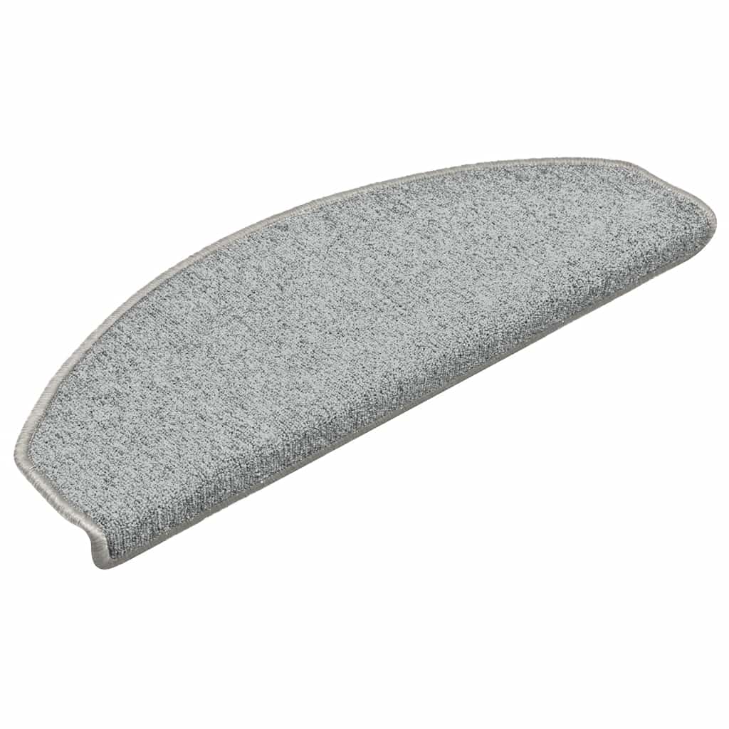 Stufenmatten 15 Stk. 56x17x3 cm Anthrazit Halbrund