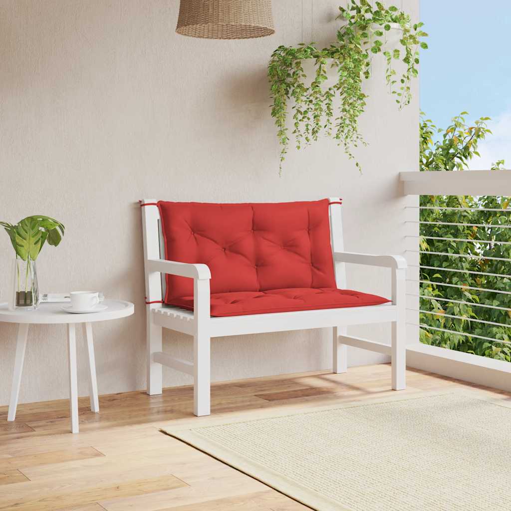 Gartenbank-Auflage Anthrazit 100x(50+50)x7 cm Oxford-Gewebe