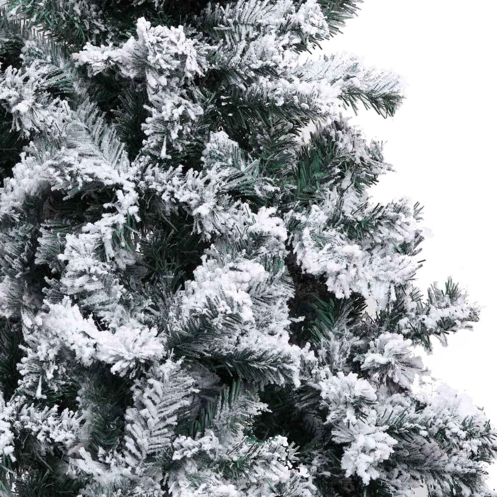 Künstlicher Weihnachtsbaum Beschneit Grün 400 cm PVC