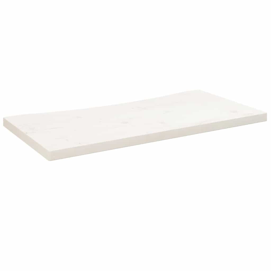 Schreibtischplatte 80x40x2,5 cm Massivholz Kiefer