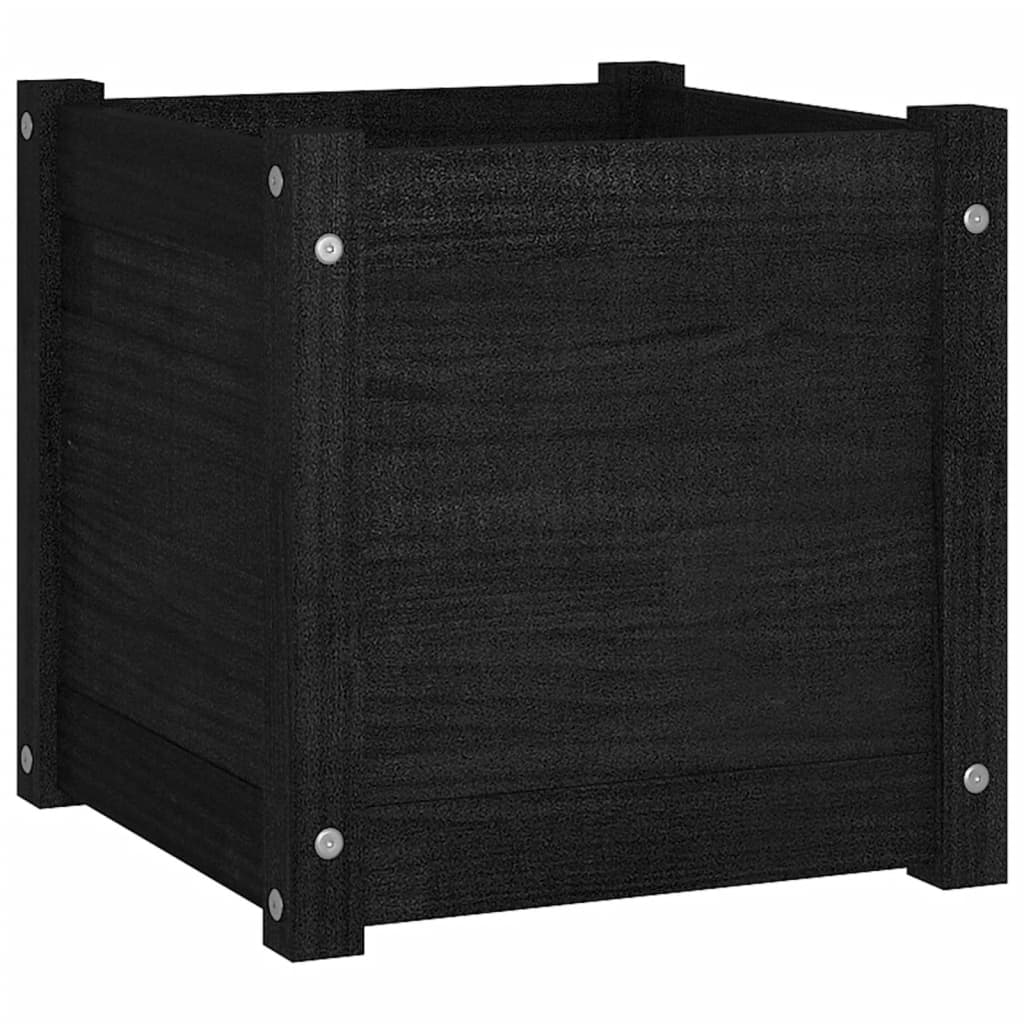 Pflanzkübel 2 Stk. 40x40x40 cm Massivholz Kiefer