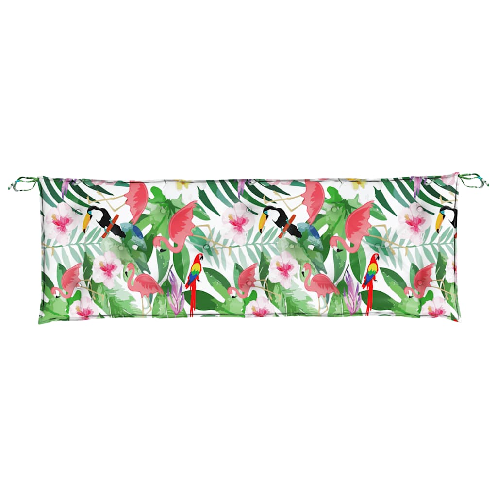 Gartenbank-Auflage Anthrazit 100x(50+50)x7 cm Oxford-Gewebe