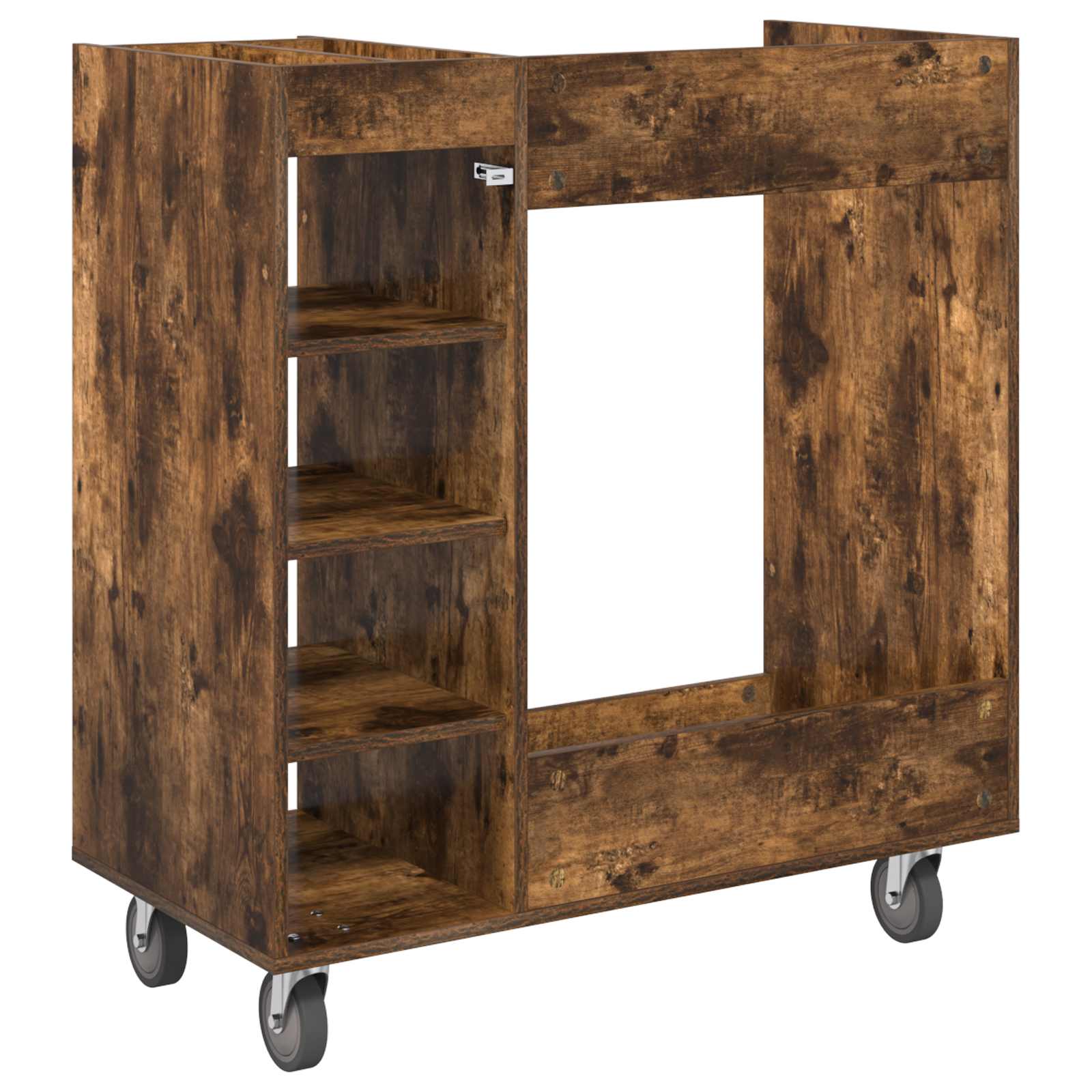 Golf Schrank Mit Rad Uni Weiß 65 x 45 x 98 cm