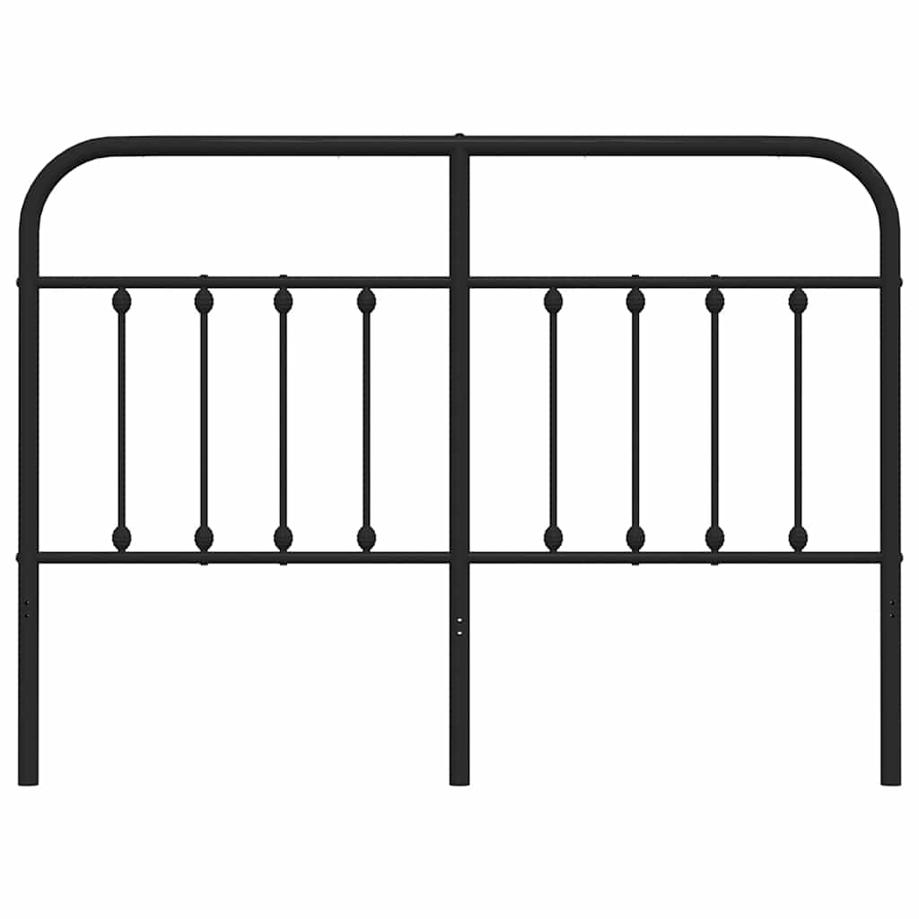 Ersatz-Kopfteil Metall Schwarz 75 cm