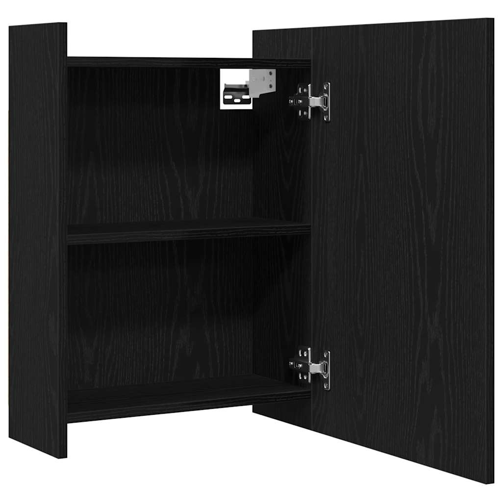Bad-Spiegelschrank Weiß 62,5x20,5x64 cm Holzwerkstoff
